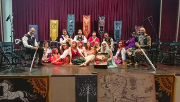 Concierto de Música medieval y bandas sonoras. Orquesta de Plectro de Espiel